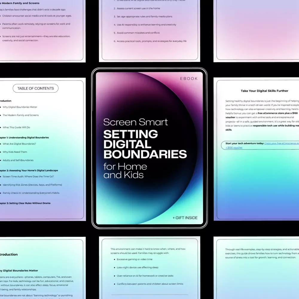 Screen Smart: Setting Digital Boundaries for Home and Kids - A Practical Guide for Families