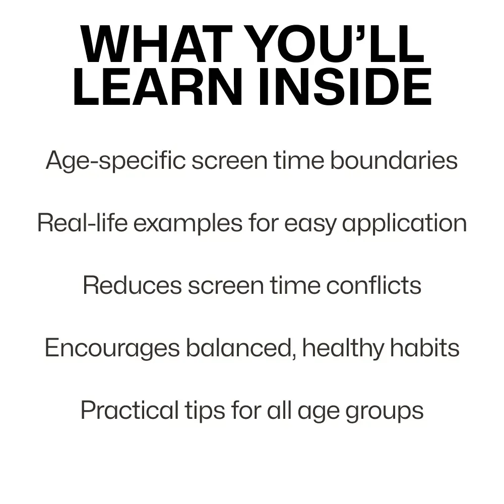 Healthy Screen Time Expectations by Age – A Practical Parenting Guide for Setting Screen Time Expectations by Age from Toddlers to Teens