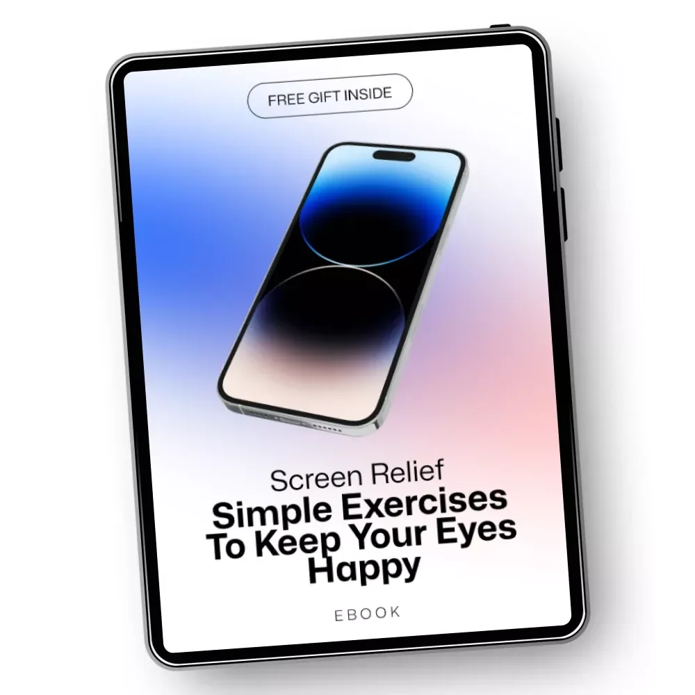 Screen Relief: Simple Exercises to Keep Your Eyes Happy - A Digital Guide to Reducing Eye Strain from Screens