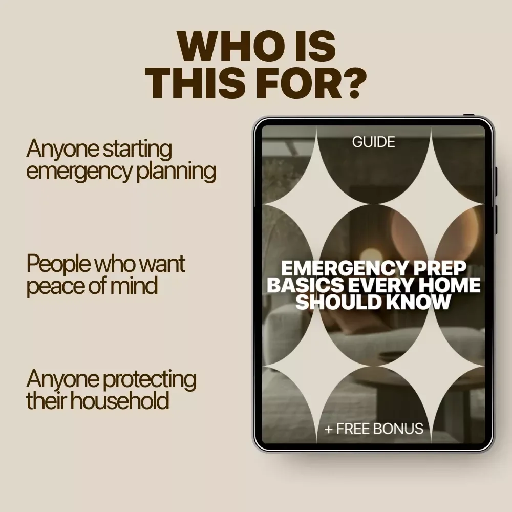 Emergency Prep Basics Every Home Should Know – Practical Home Readiness Guide for Families, Renters & Homeowners | Emergency Prep Basics for Homes