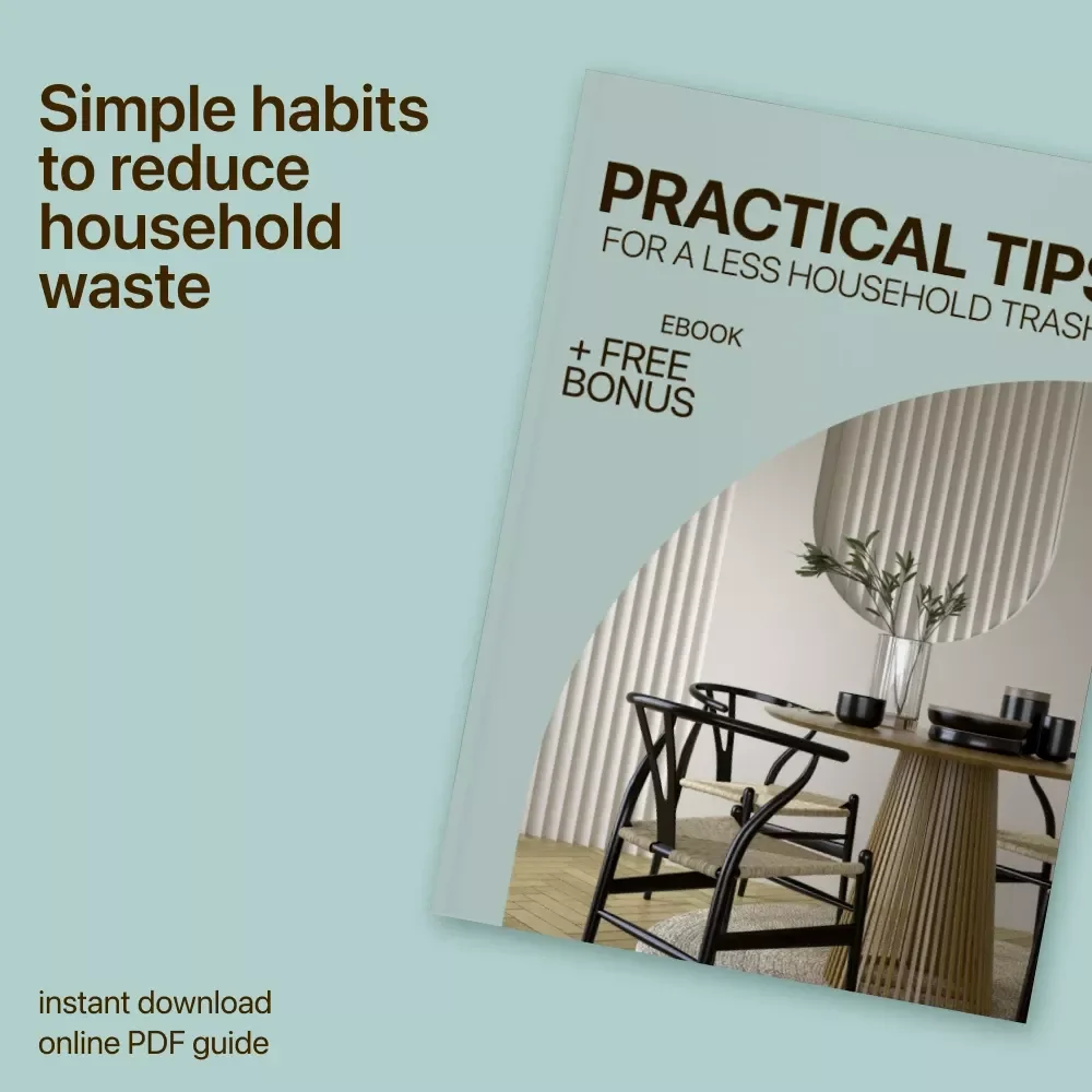 Practical Tips for a Less Household Trash – Actionable Ebook Guide with less trash household tips for Sustainable Living & Smart Home Habits