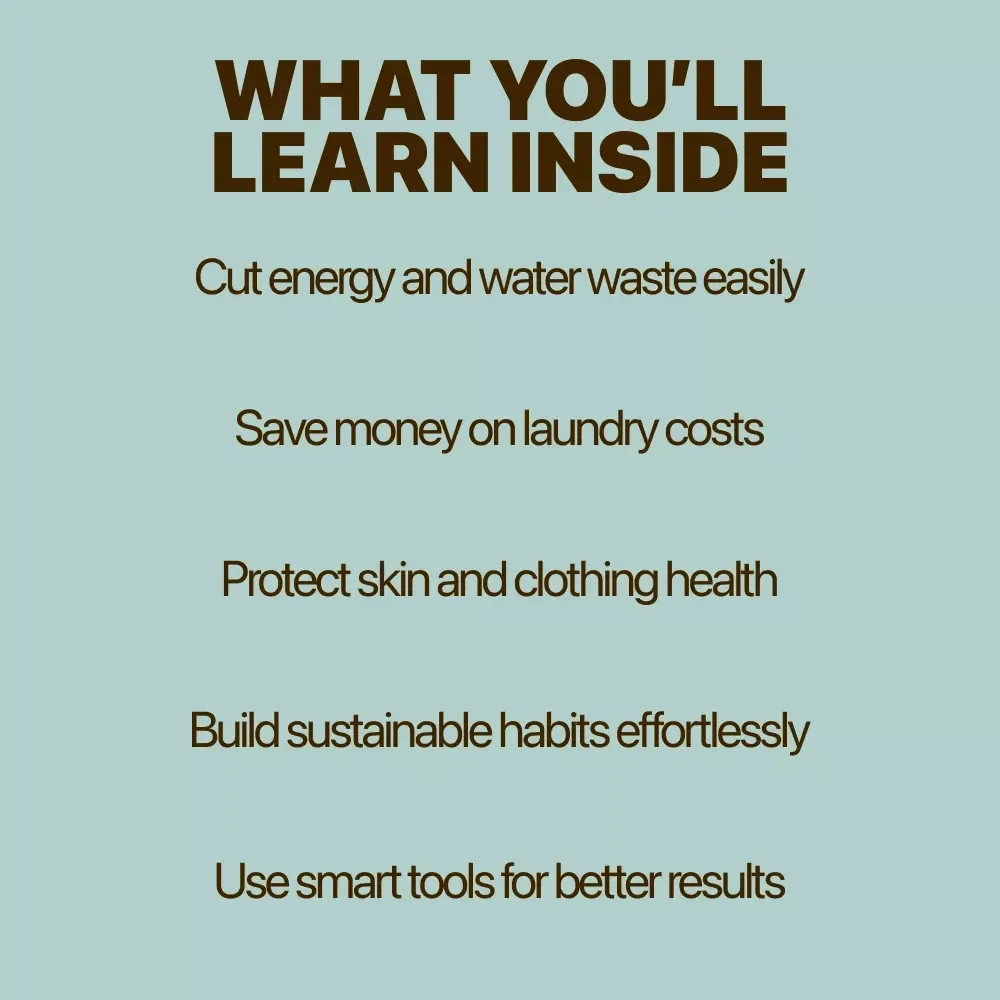 Eco-Friendly Laundry Habits | Practical Guide to Sustainable Washing, Eco Friendly Laundry Habits for a Greener Home, Simple Low-Waste Laundry Solutions