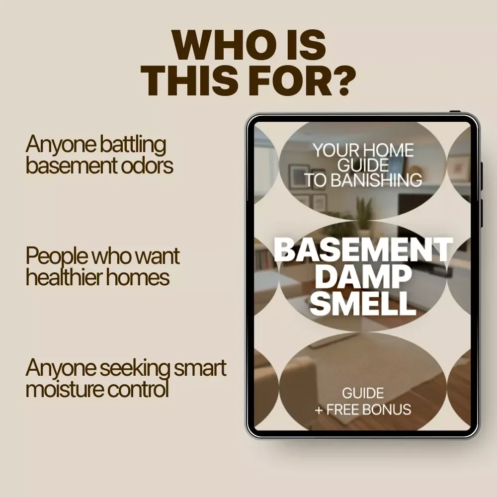 Your Home Guide to Banishing Basement Damp Smell – Practical Moisture Control Guide, Musty Odor Solutions, Smart Basement Care eBook