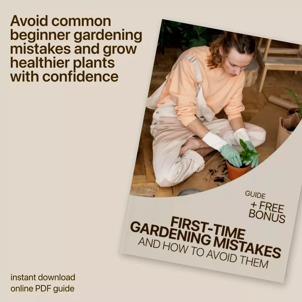 First-Time Gardening Mistakes and How to Avoid Them – A Practical Beginner’s Guide to Growing with Confidence