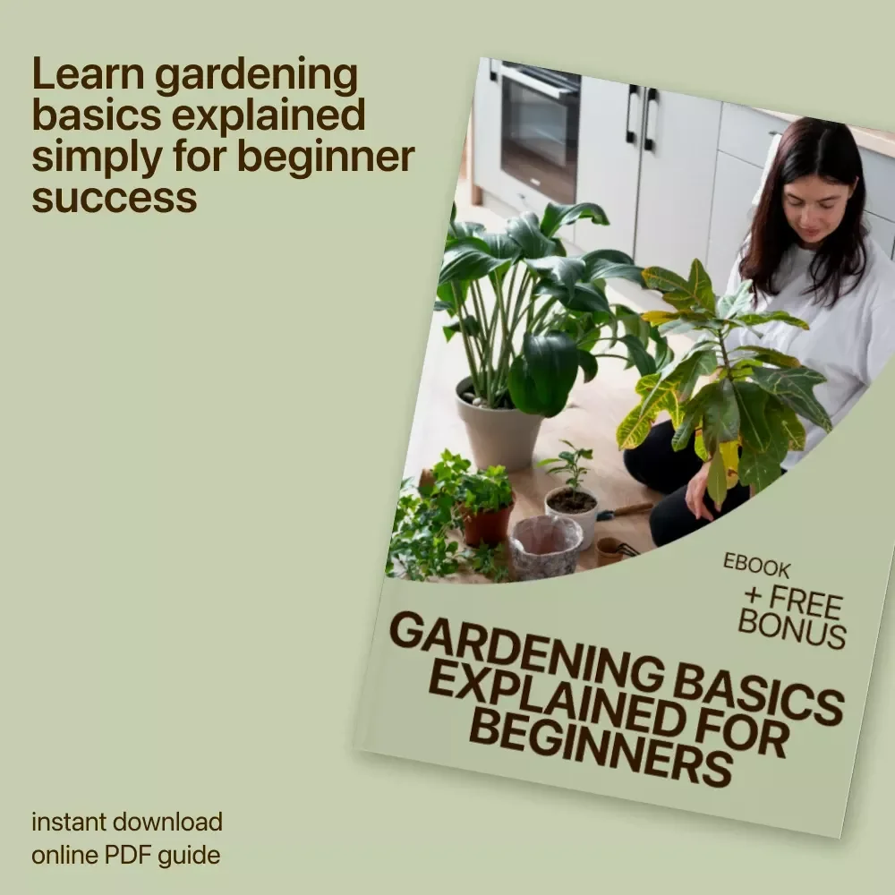 Gardening Basics Explained for Beginners: Gardening Basics Explained Simply eBook Guide for New Gardeners, Indoor & Outdoor Planting Tips, Maintenance, and Harvesting