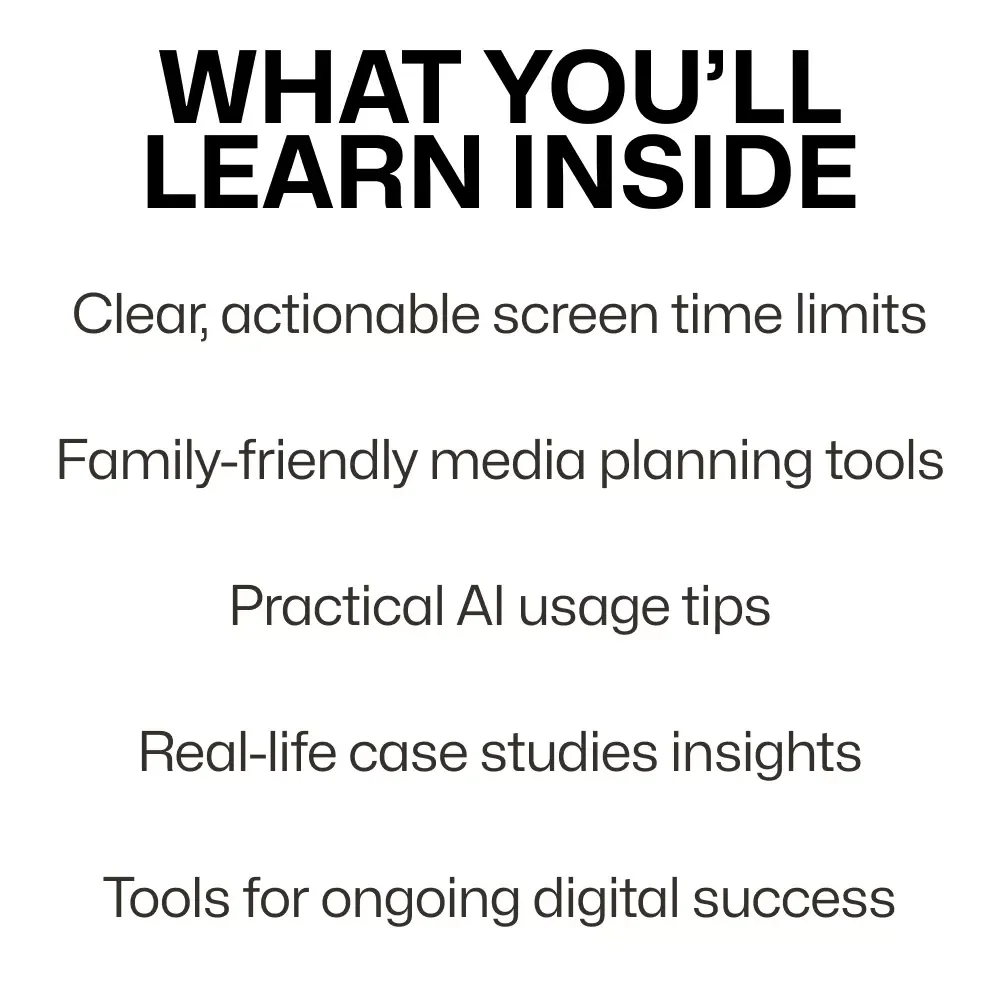 Screen Smart: Setting Digital Boundaries for Home and Kids - A Practical Guide for Families