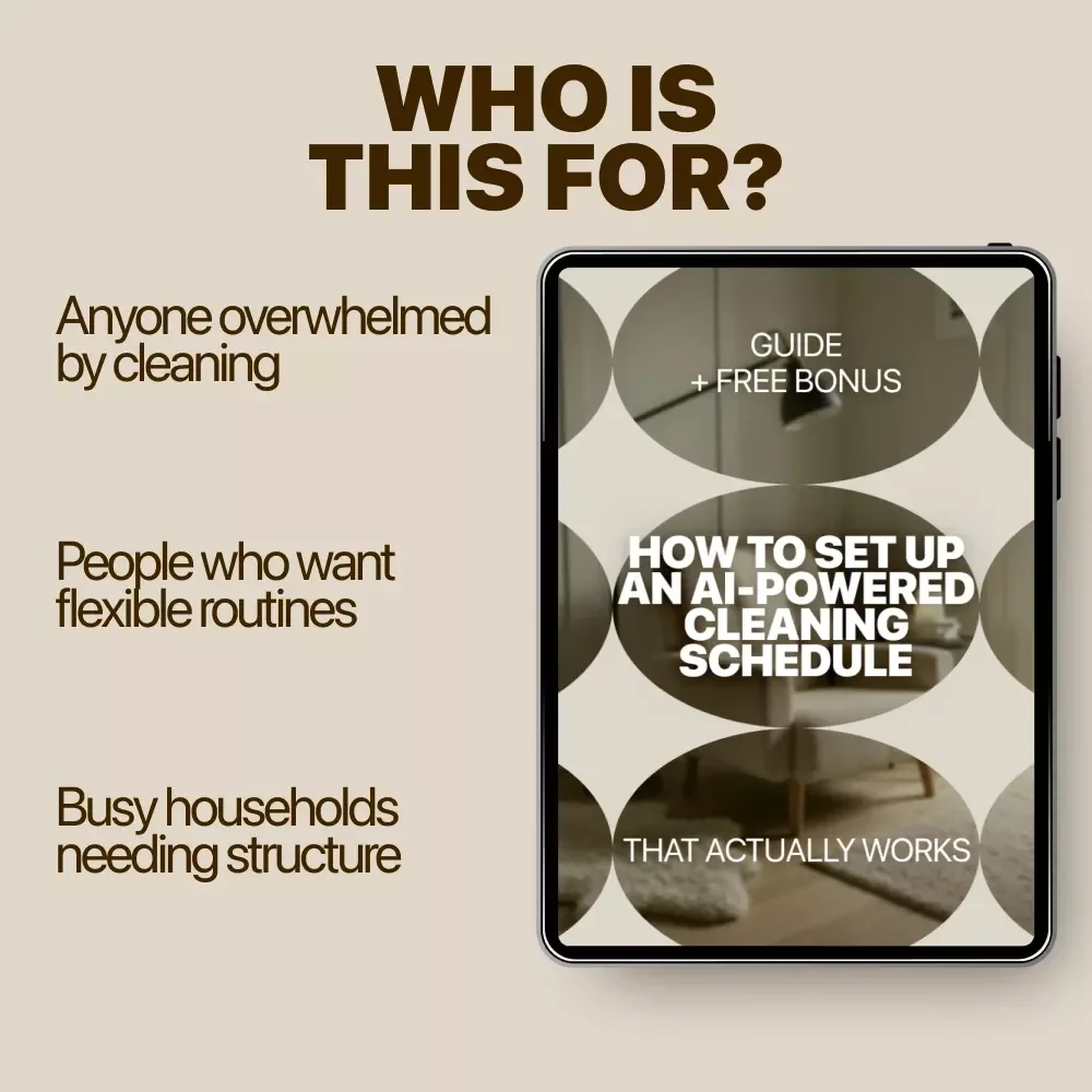 How to Set Up an AI-Powered Cleaning Schedule That Actually Works | Smart Home Guide for ai cleaning schedule setup
