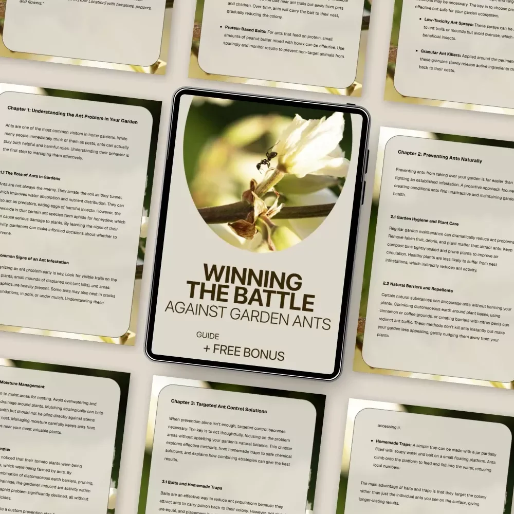 Winning the Battle Against Garden Ants – Practical Guide for Home Garden Ant Problem Solutions, Natural Prevention, Targeted Control & Long-Term Garden Care