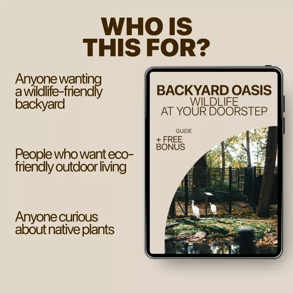 Backyard Oasis: Wildlife at Your Doorstep – Home Wildlife Friendly Yard Guide, Backyard Habitat Planning eBook, Nature-Loving Garden Checklist