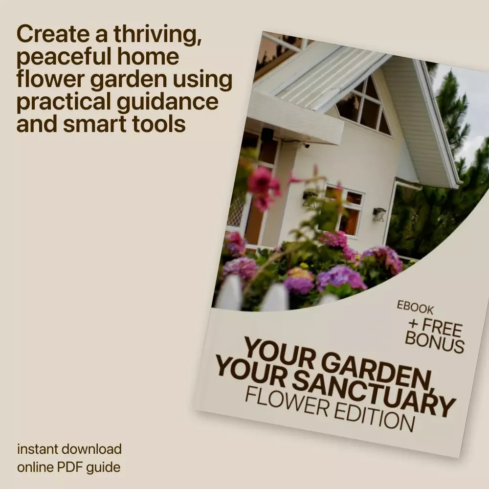 Your Garden, Your Sanctuary: Flower Edition – A Practical Home Flower Garden eBook for Planning, Planting & Growing Beautiful Blooms