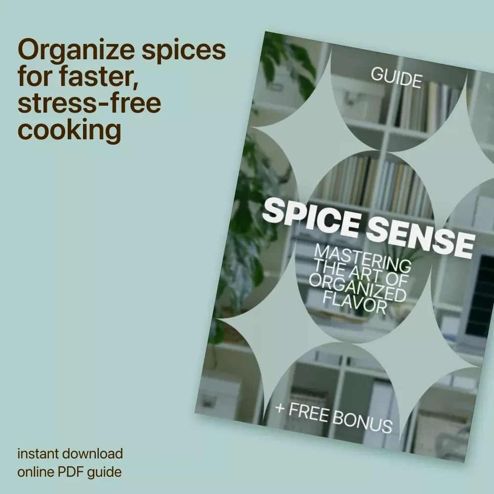 Spice Sense: Mastering the Art of Organized Flavor | Ultimate Guide to Spice Shelf Organization for a Beautiful, Efficient Kitchen