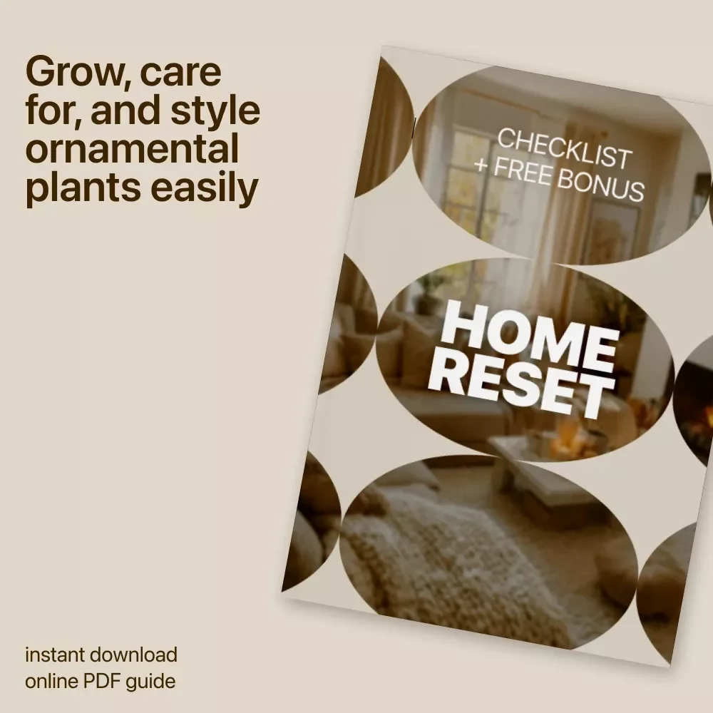 Bloom at Home: Mastering Ornamental Plants | Ebook Guide to Home Ornamental Plants, Indoor Plant Care, Styling & Smart Growing