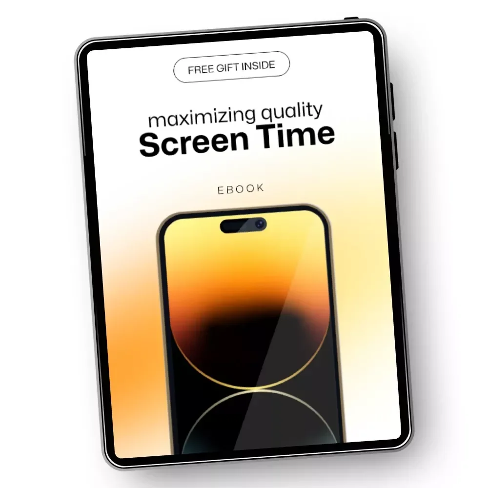Maximizing Quality Screen Time: A Digital Guide to Intentional and Productive Screen Use