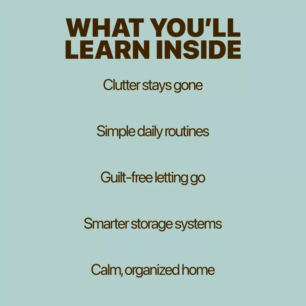 Break the Clutter Cycle: Practical eBook Guide for When Home Clutter Returns What to Do, Decluttering Systems That Actually Stick