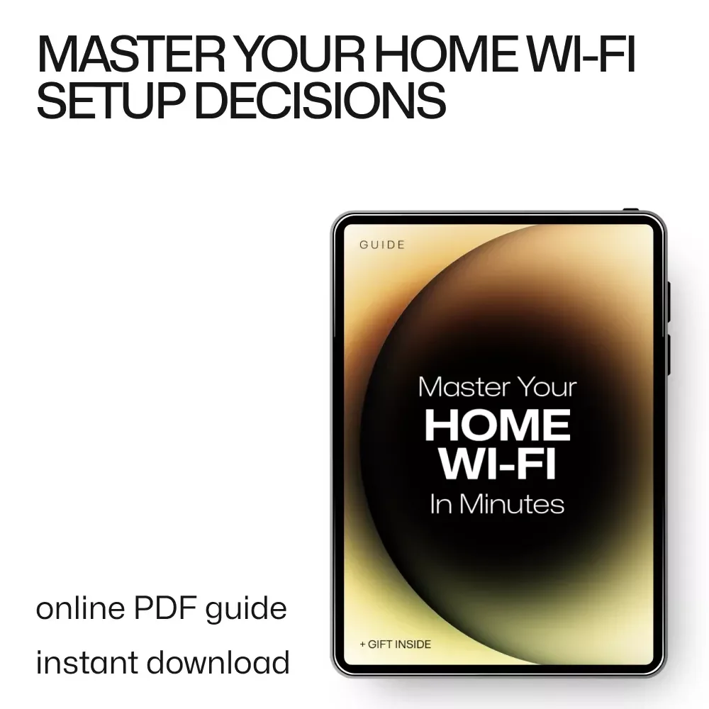 Master Your Home Wi-Fi in Minutes – A Simple, Smart Guide on How to Choose a WiFi Router, Improve Coverage & Optimize Home Internet