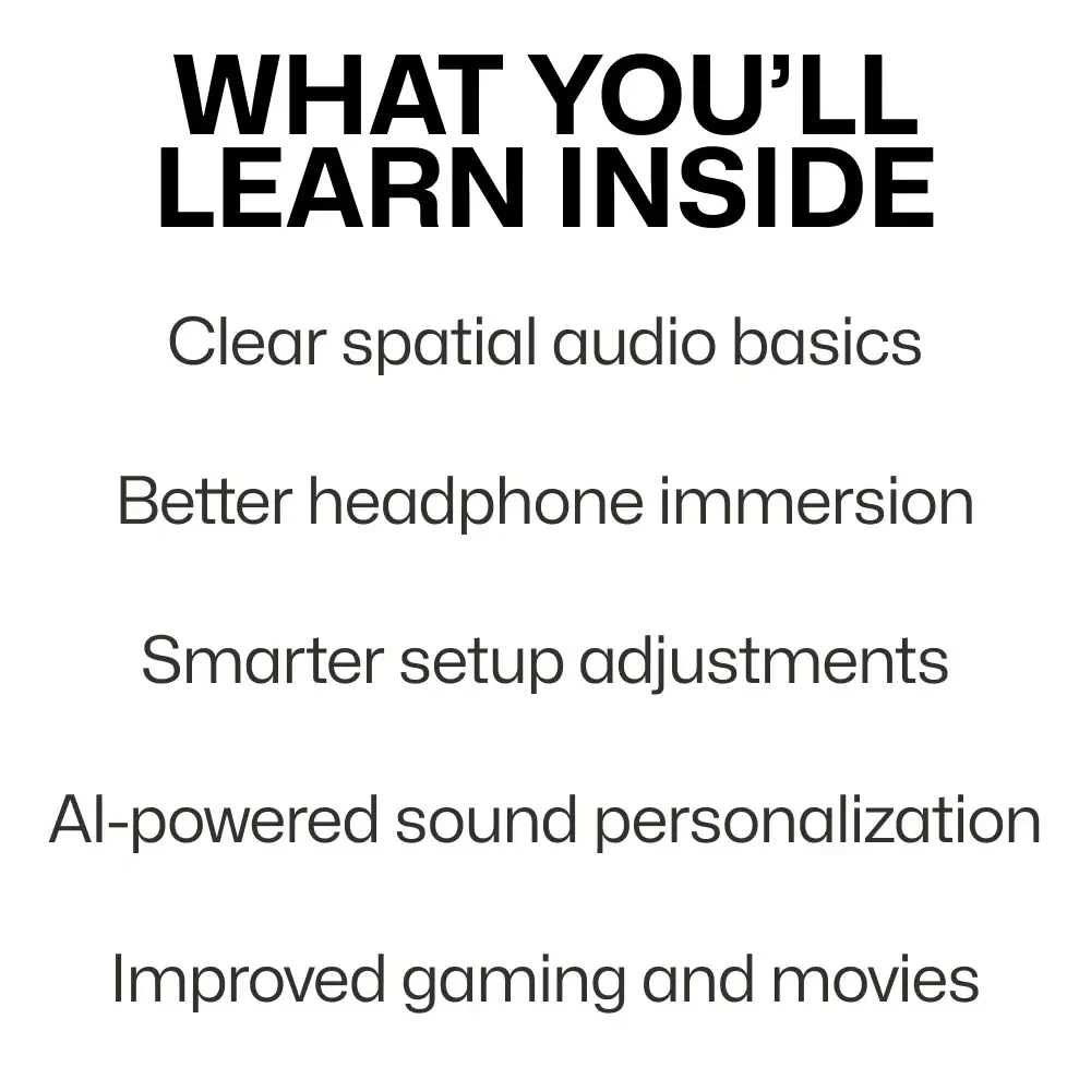 Hear in 3D with Spatial Audio on Headphones: The Ultimate Guide to Immersive Sound Experience