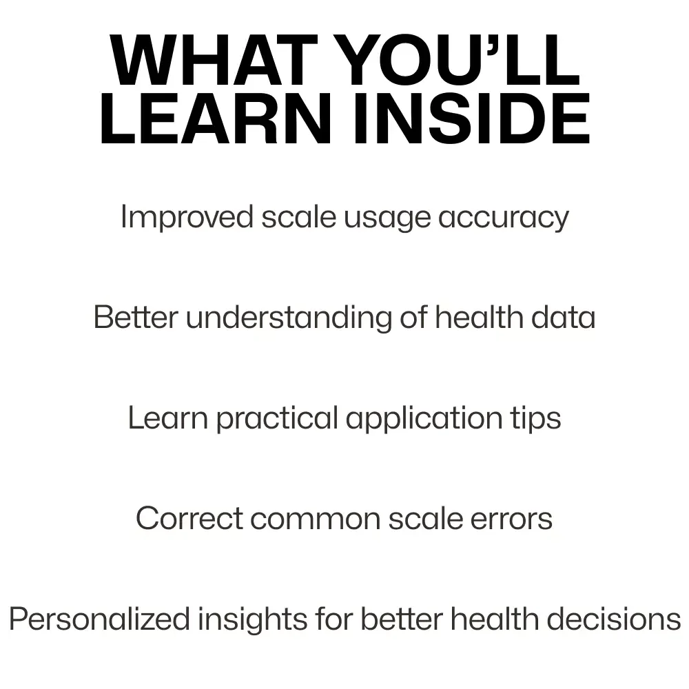 The Truth About Smart Scale Accuracy Guide - Is Your Smart Scale Really Accurate?
