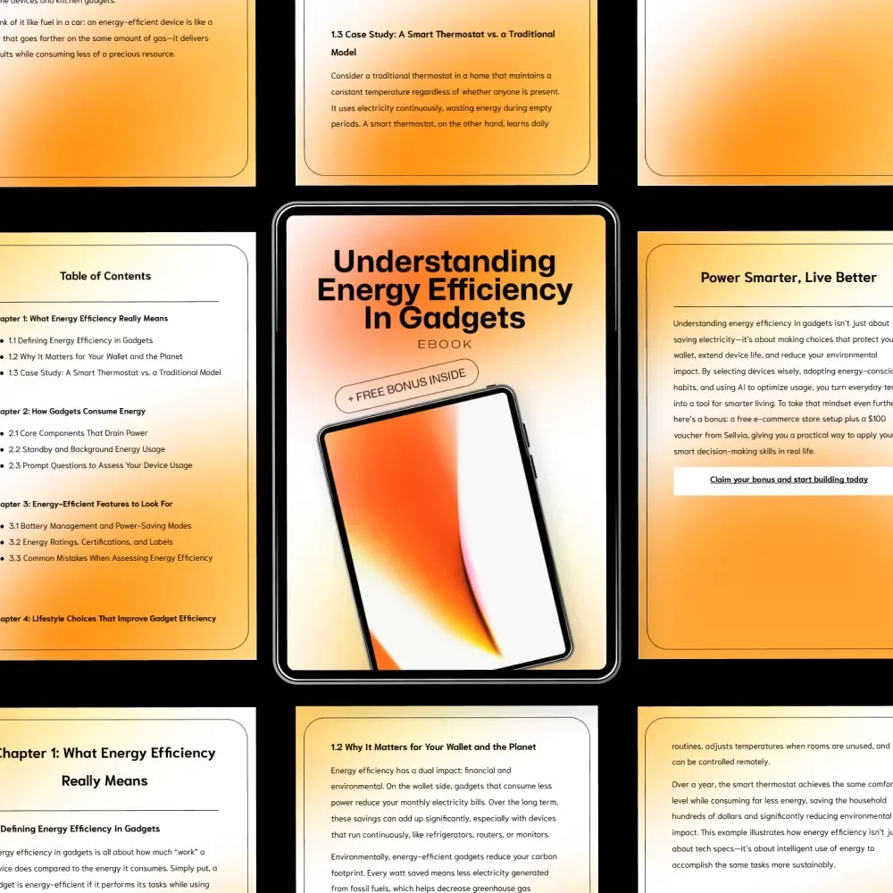 Understanding Energy Efficiency in Gadgets | Practical eBook Guide Explaining Energy Efficiency in Gadgets What Is It for Smarter Tech Choices