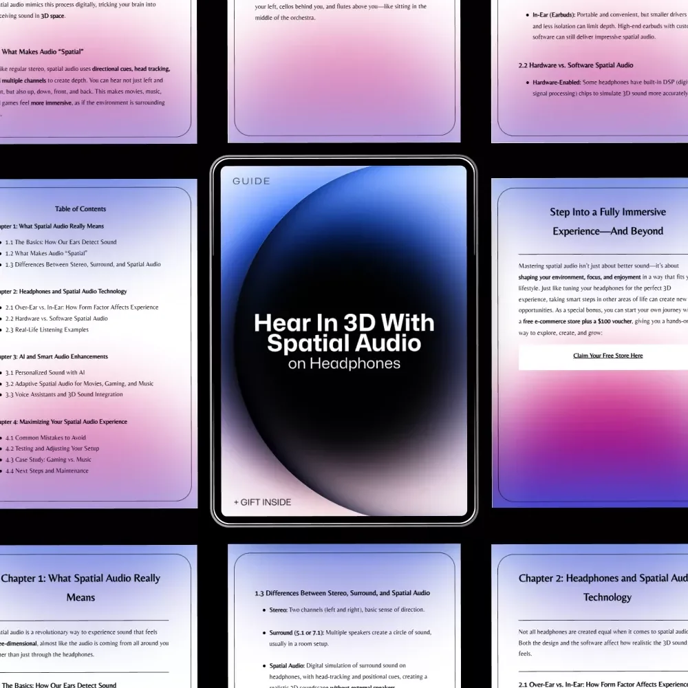 Hear in 3D with Spatial Audio on Headphones: The Ultimate Guide to Immersive Sound Experience