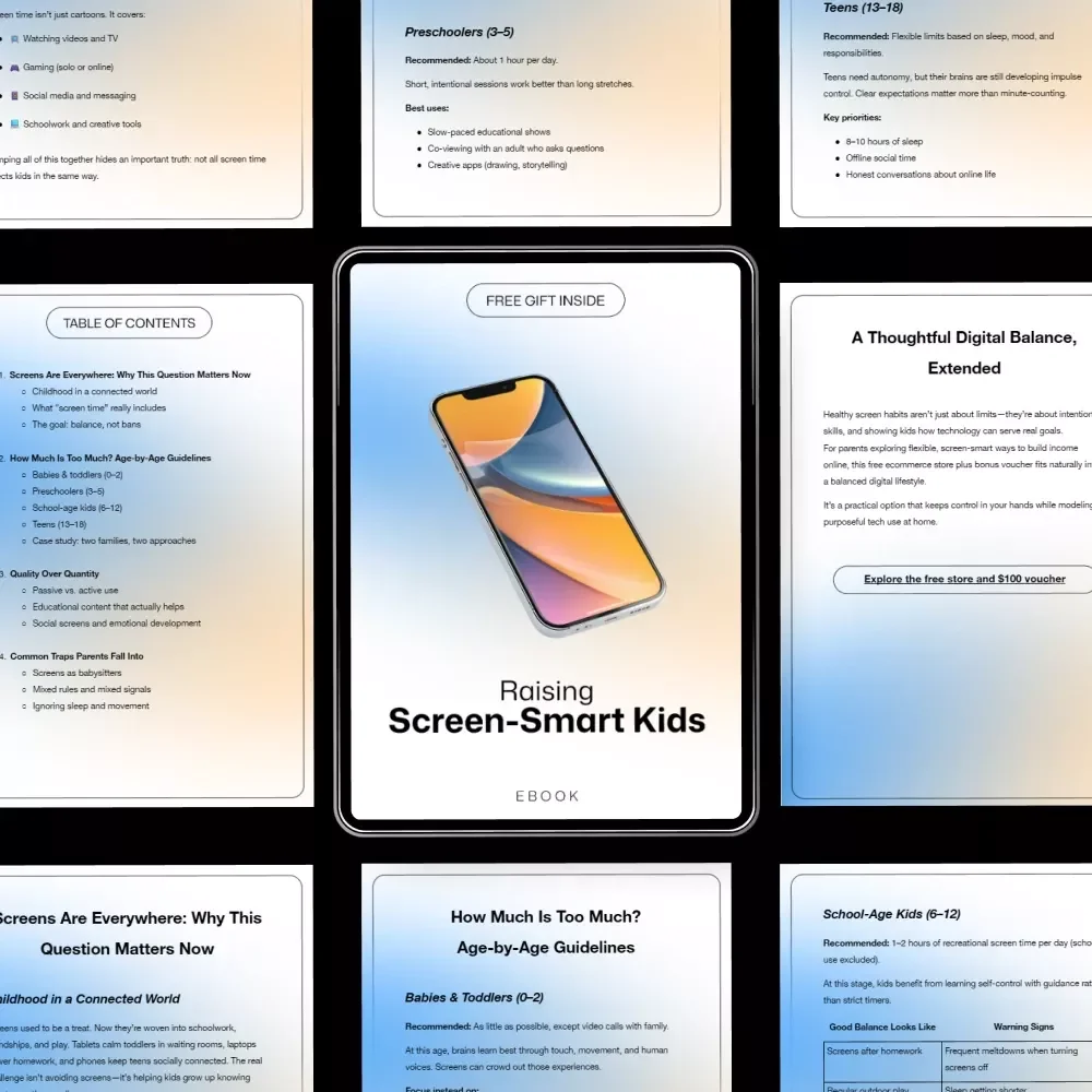 Raising Screen-Smart Kids: The Ultimate Guide to Managing Screen Time for Your Children