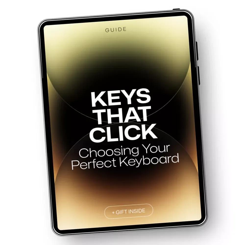 Keys That Click: Choosing Your Perfect Keyboard – A Practical Guide on how to choose a keyboard for Typing, Gaming & Work
