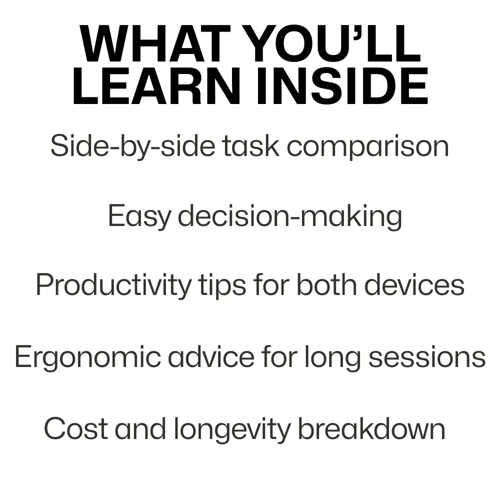 Tablet or Laptop? A Real-Life Guide to Everyday Computing – Digital Download