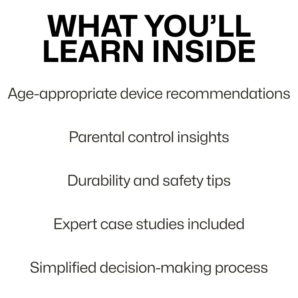 Choosing Your Child’s First Device: The Ultimate Guide to Choosing a First Phone for a Kid