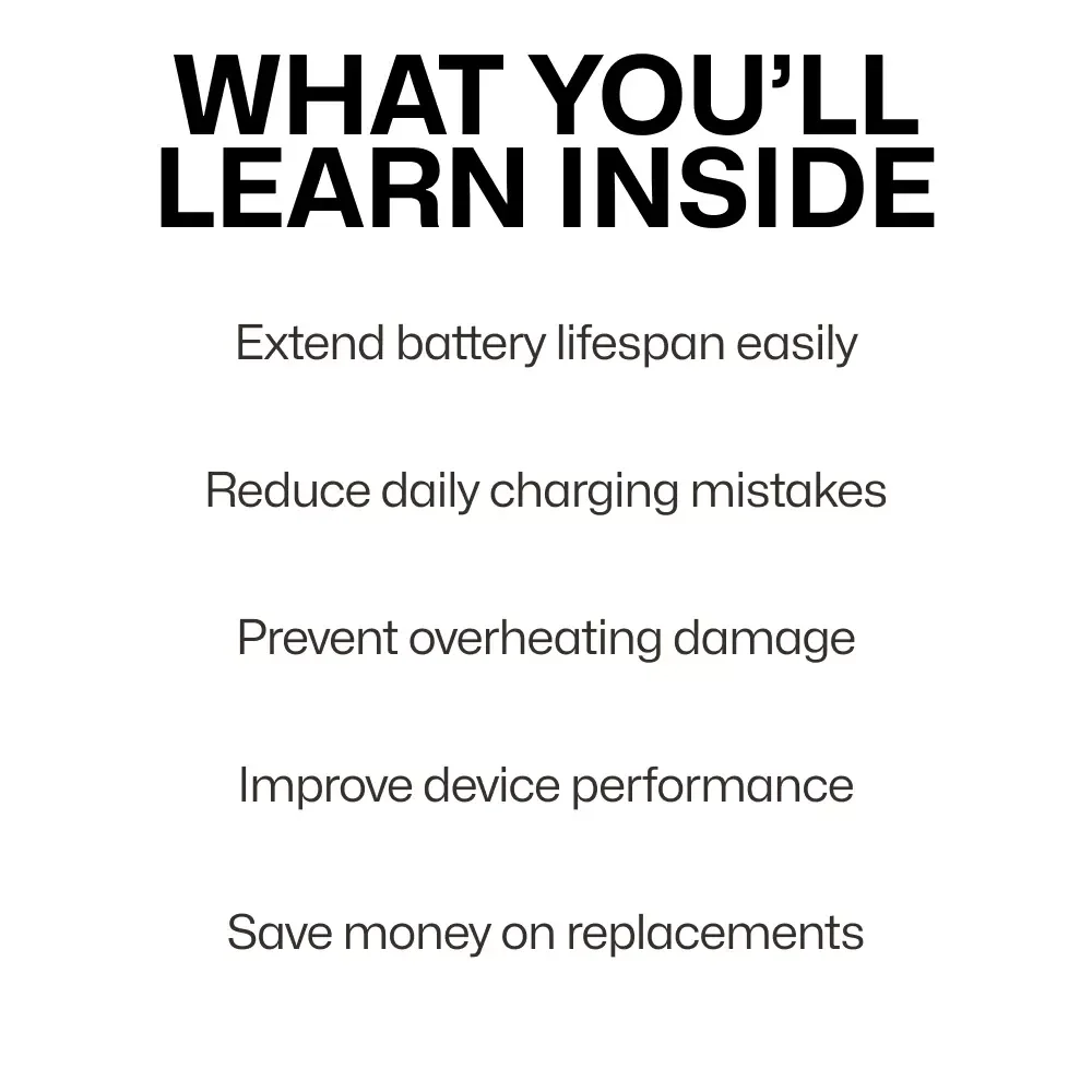 Charging Habits That Keep Your Devices Alive Longer | Smart Guide to charging habits that extend battery life for Phones, Laptops & Tablets