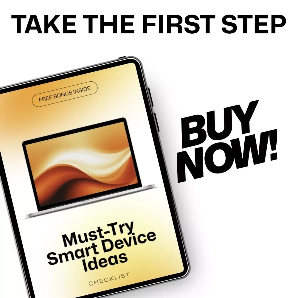 Must-Try Smart Device Ideas Checklist | Smart Home Device Ideas Digital Download for Easy Home Automation