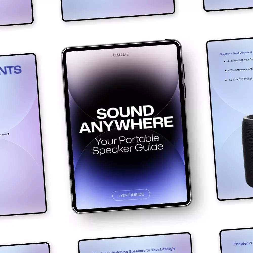 Sound Anywhere: Your Portable Speaker Guide | How to Choose a Portable Speaker for Home, Travel & Outdoor Use | Smart Audio Buying Guide