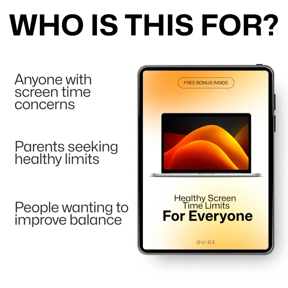Healthy Screen Time Limits for Everyone: The Ultimate Guide to Setting Smart Limits and Staying Balanced