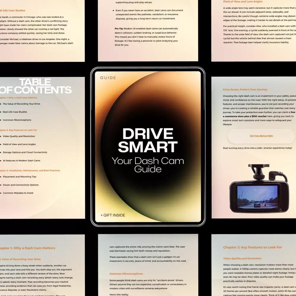 Drive Smart: Your Dash Cam Guide - How to Choose the Perfect Dash Cam for Your Car