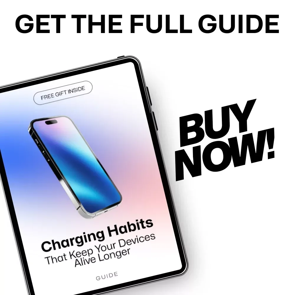 Charging Habits That Keep Your Devices Alive Longer | Smart Guide to charging habits that extend battery life for Phones, Laptops & Tablets