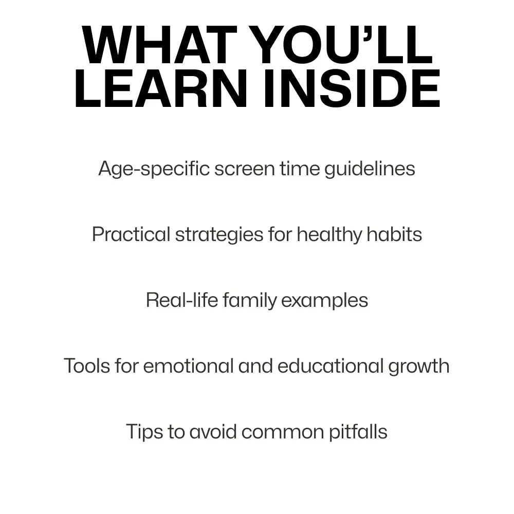 Raising Screen-Smart Kids: The Ultimate Guide to Managing Screen Time for Your Children