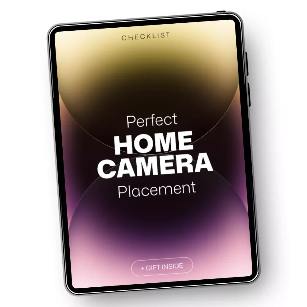 Perfect Home Camera Placement | Easy Security Checklist for Home Camera Placement Best Spots
