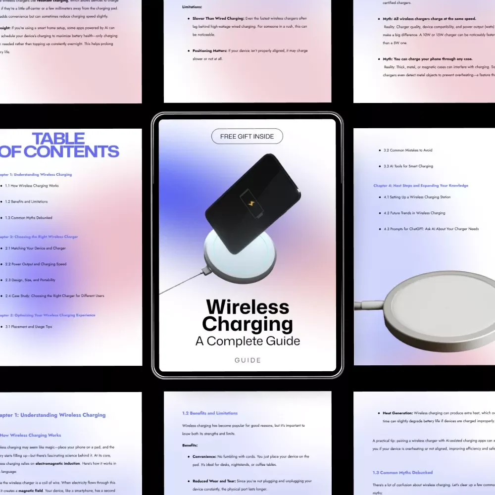 Wireless Charging: A Complete Guide – Learn How to Choose a Wireless Charger, Speed, Compatibility & Smart Setup