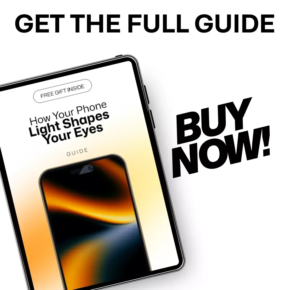 How Your Phone Light Shapes Your Eyes: A Guide to Phone Light Sensitivity and Eye Health