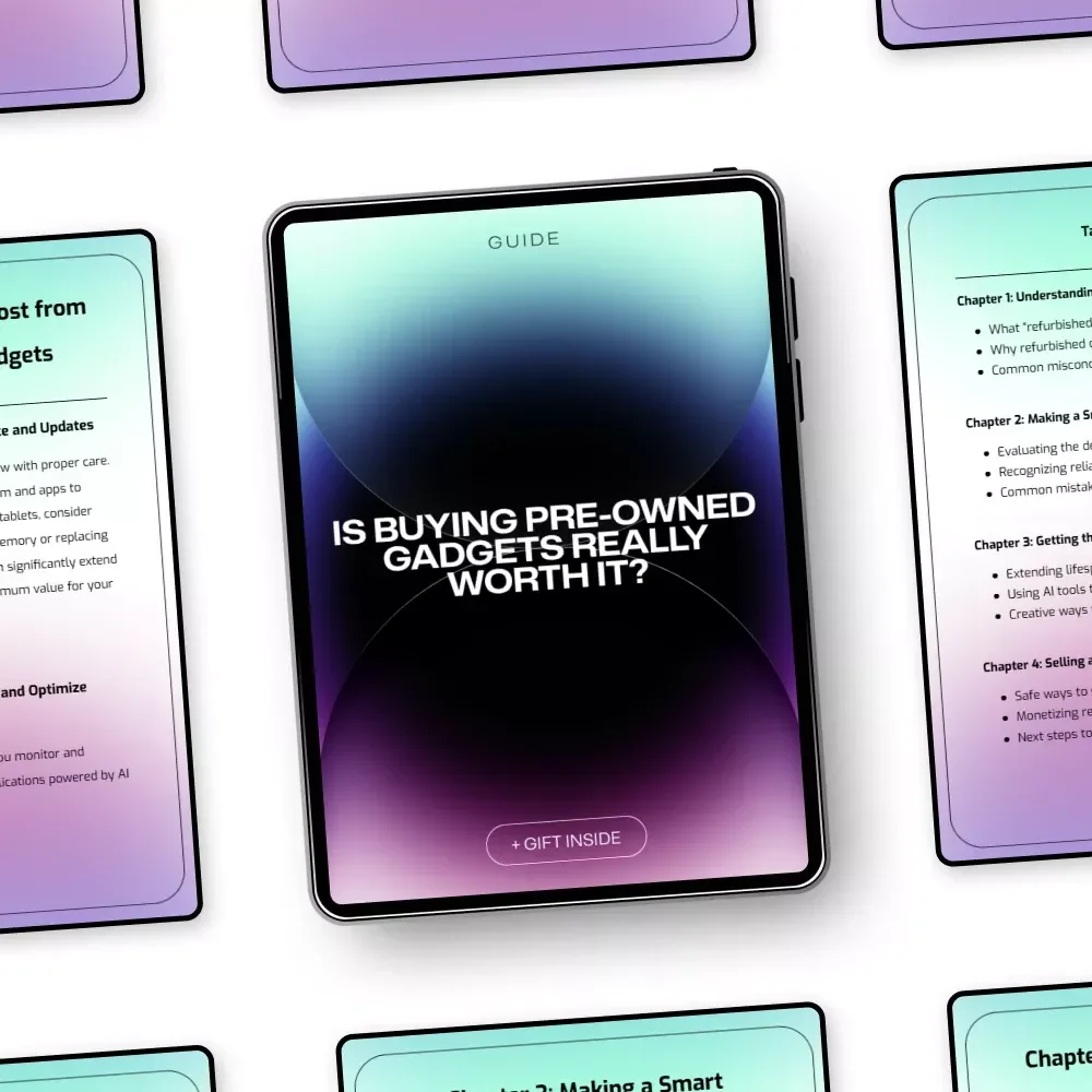 Is Buying Pre-Owned Gadgets Really Worth It | Smart Buyer’s Guide to Refurbished Gadgets Is It Worth It, Save Money & Avoid Costly Mistakes