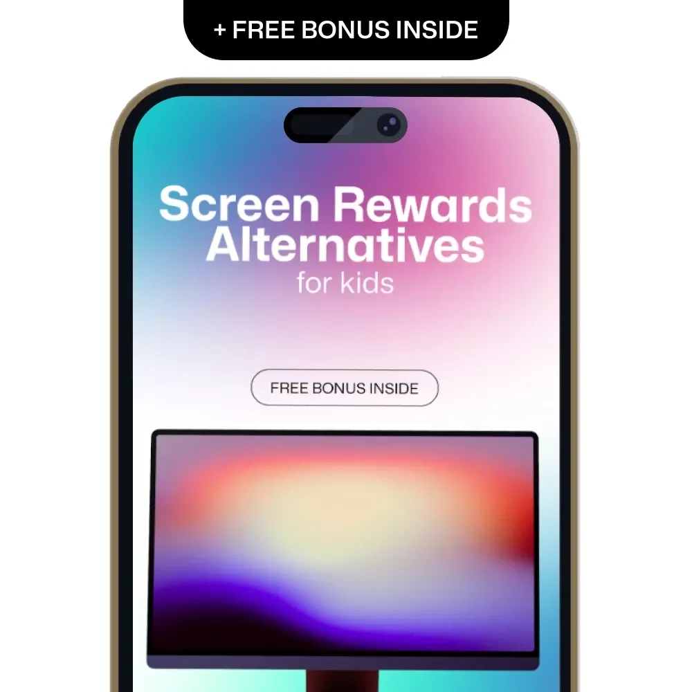 Screen Rewards Alternatives for Kids Checklist - Fun Screen-Free Reward Ideas for Kids