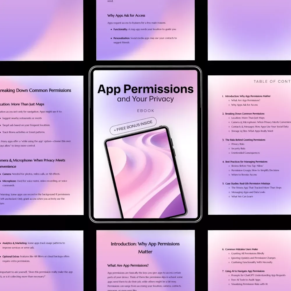 App Permissions and Your Privacy: A Comprehensive Guide to Managing App Permissions and Protecting Your Privacy