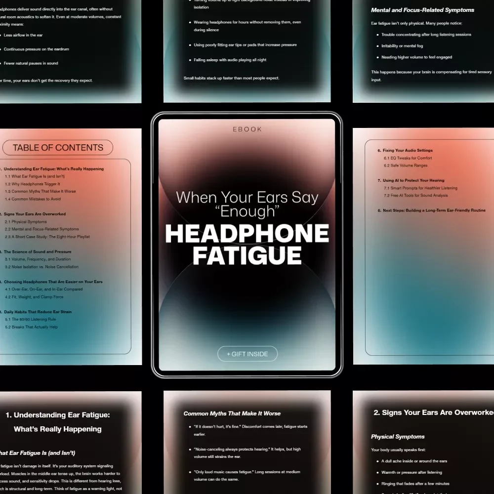 When Your Ears Say “Enough”: Headphone Fatigue – The Ultimate Guide to Preventing Ear Strain and Protecting Your Hearing