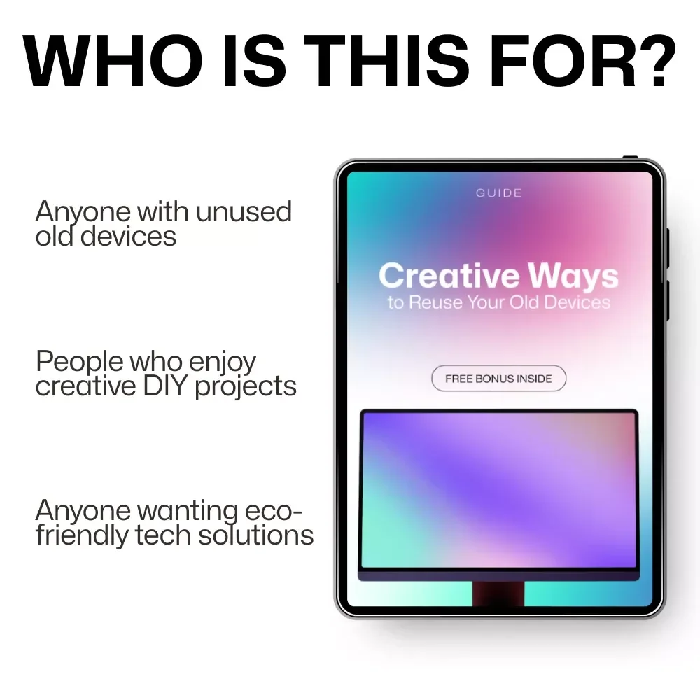 Creative Ways to Reuse Your Old Devices – Practical Guide for Smart, Sustainable Tech | Old Device Reuse Ideas for Phones, Tablets & Laptops