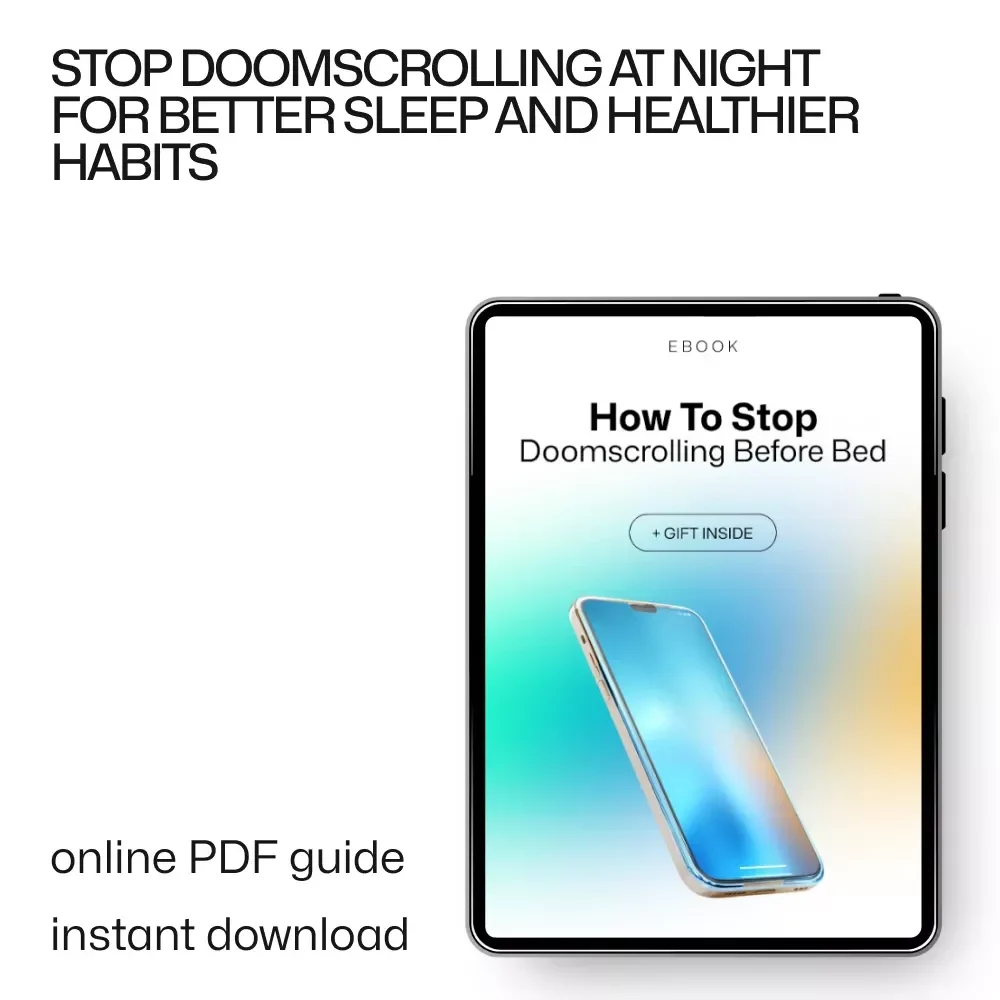 How to Stop Doomscrolling Before Bed - The Ultimate Guide for Better Sleep