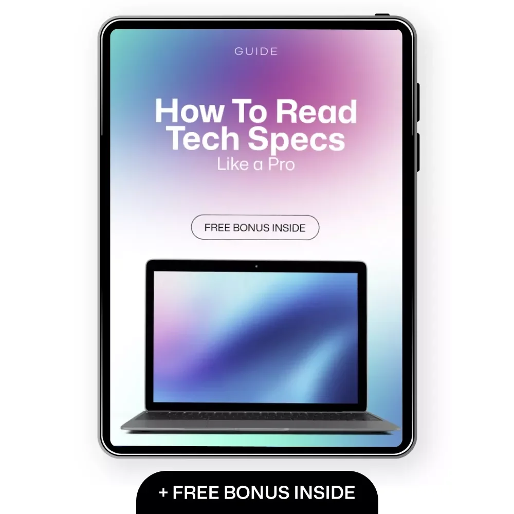How to Read Tech Specs Like a Pro | Practical Tech Buying Guide + screen size importance for everyday use | Digital Download