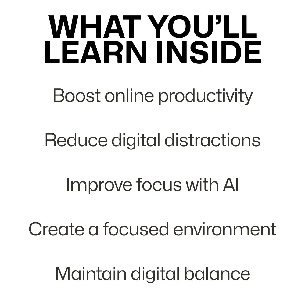 Digital Focus Habits Explained: Master Productivity in a Digital World with Simple, Practical Strategies