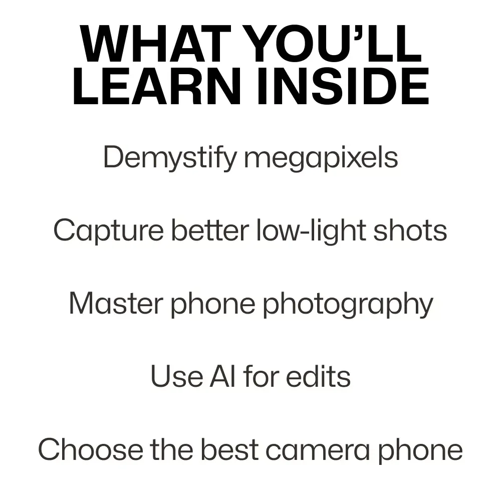 The Truth Behind Your Phone Camera: Megapixels vs Reality - A Comprehensive Guide to Smartphone Photography