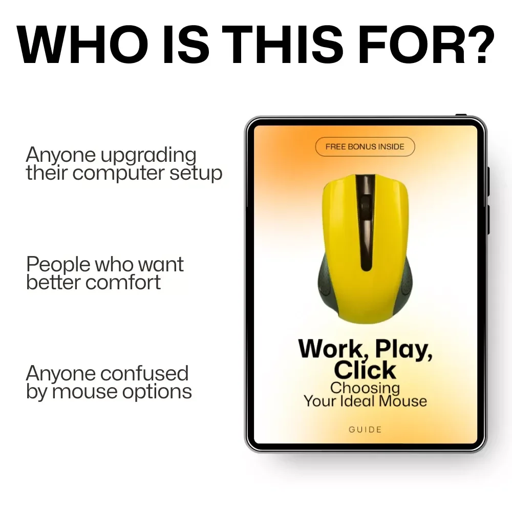Work, Play, Click: Choosing Your Ideal Mouse – The Ultimate Guide on How to Choose a Mouse for Work, Gaming & Everyday Use