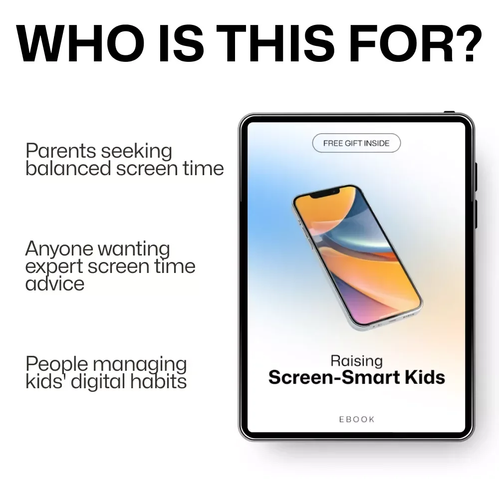Raising Screen-Smart Kids: The Ultimate Guide to Managing Screen Time for Your Children