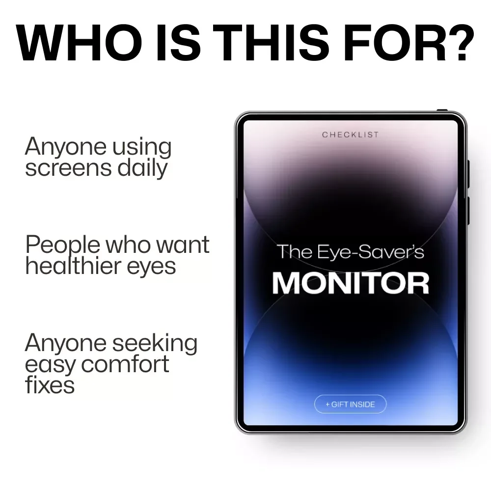 The Eye-Saver’s Monitor Checklist – Fun & Easy Guide for Perfect Monitor Eye Comfort Settings
