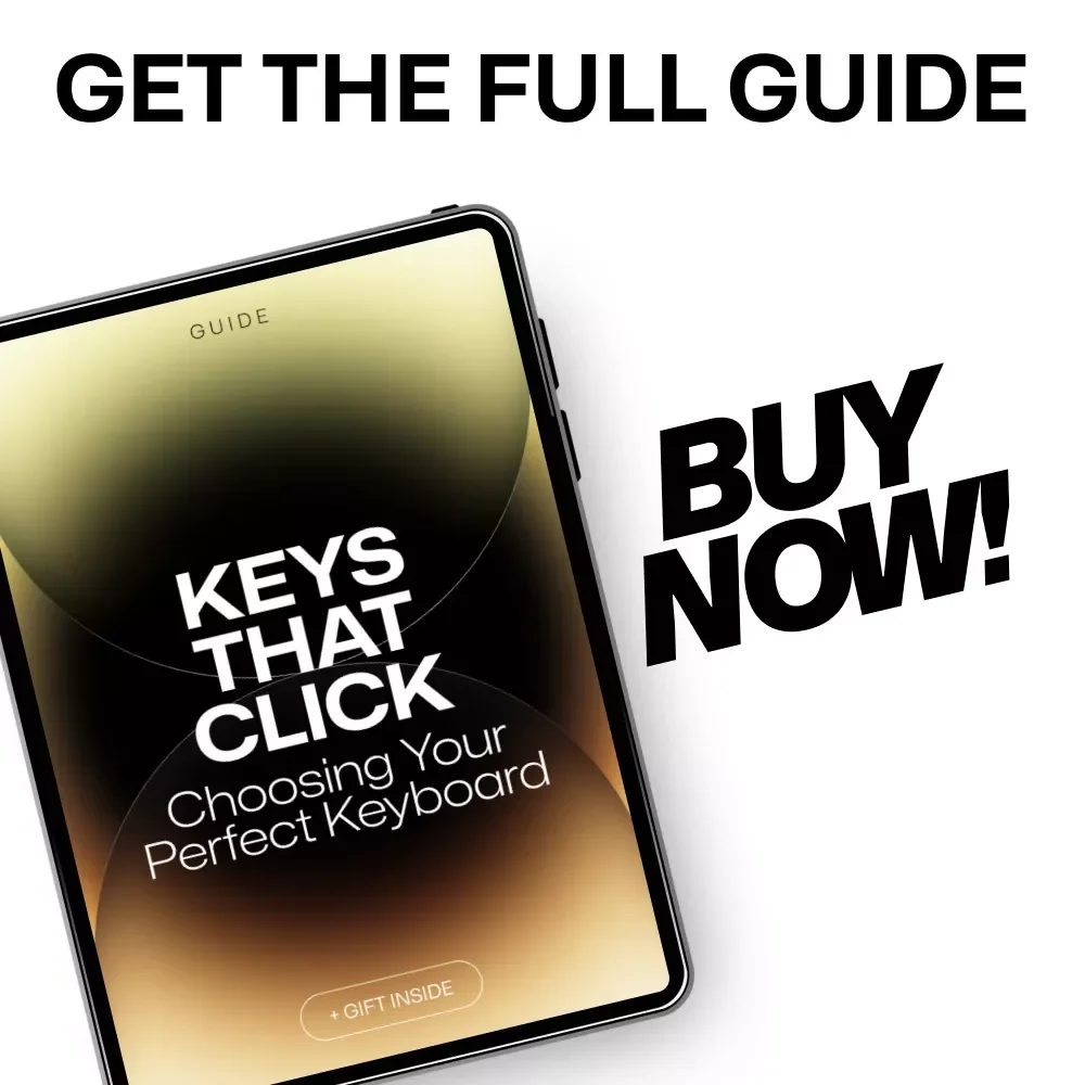 Keys That Click: Choosing Your Perfect Keyboard – A Practical Guide on how to choose a keyboard for Typing, Gaming & Work